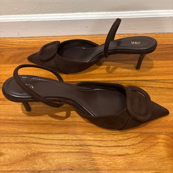 Zara Slingback Heels - Picture 4 of 5